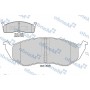 MBF015438 MANDO КомплеК т гальмівних колодок, дискове гальмо