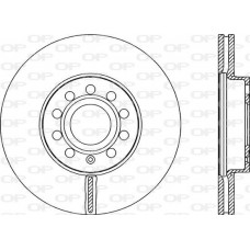 BDR2151.20 OPEN PARTS Гальмівний диск
