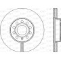 BDR2151.20 OPEN PARTS Гальмівний диск