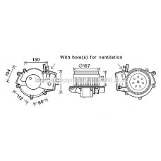 MS8657 AVA QUALITY COOLING Вентилятор салону