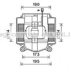 MS8669 AVA QUALITY COOLING Вентилятор салону