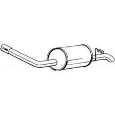 154-933 BOSAL Глушник вихлопних газів кінцевий