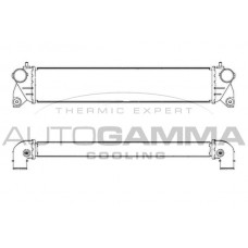 107417 AUTOGAMMA Интеркулер