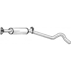 279-109 BOSAL Середній глушник вихлопних газів
