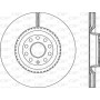 BDA2337.20 OPEN PARTS Гальмівний диск
