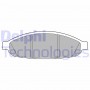 LP3555 DELPHI Комплект гальмівних колодок дисковий гальм