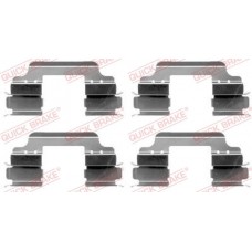 109-1648 QUICK BRAKE Комплектуючі колодки дискового гальма