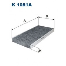 Фільтр повітря у внутрішньому просторі FILTRON K 1081A