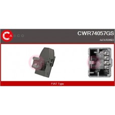 CWR74057GS CASCO Вимикач склопідйомник