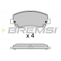 BP3635 BREMSI КомплеК т гальмівних колодок, дискове гальмо