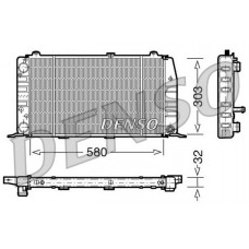 DRM02010 DENSO Радіатор охолодження двигуна