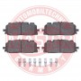 13046056782N-SET-MS MASTER-SPORT GERMANY Комплект гальмівних колодок дисковий гальм