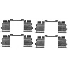 8DZ 355 205-121 HELLA Комплектуючі колодки дискового гальма
