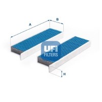 34.172.00 UFI Фільтр повітря у внутрішньому просторі
