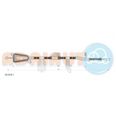 2802381 ADRIAUTO NISSAN Трос ручн гальма лев. Primera 02-