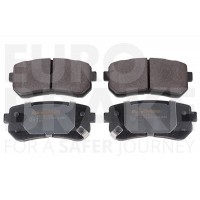 5502223521 EUROBRAKE Комплект гальмівних колодок дисковий гальм