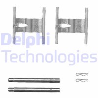 LX0450 DELPHI Комплектуючі колодки дискового гальма