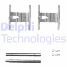 LX0450 DELPHI Комплектуючі колодки дискового гальма