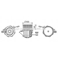 AI8394 AVA QUALITY COOLING Вентилятор салону