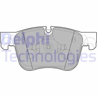 LP2690 DELPHI КомплеК т гальмівних колодок, дискове гальмо