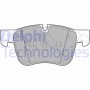 LP2690 DELPHI КомплеК т гальмівних колодок, дискове гальмо