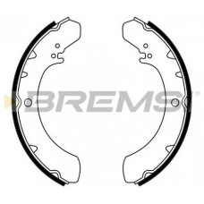 GF0678 BREMSI Комплект гальмівних колодок