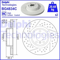 BG4834C DELPHI Гальмівний диск