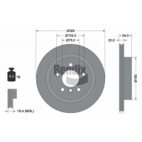 BDS1959HC BENDIX Braking Гальмівний диск