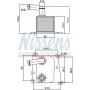 90776 NISSENS масляний радіатор двигунне олива