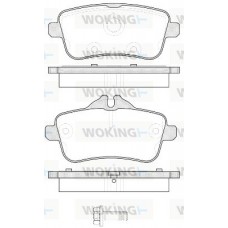 P14033.00 WOKING Комплект гальмівних колодок дисковий гальм