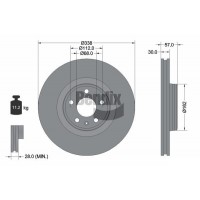 BDS1484HC BENDIX Braking Гальмівний диск