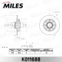 K011688 MILES Гальмівний диск
