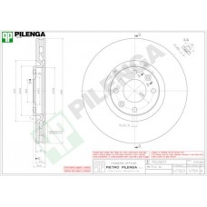 V759 PILENGA Гальмівний диск