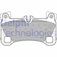 LP2118 DELPHI Комплект гальмівних колодок дисковий гальм