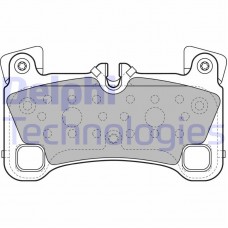 LP2118 DELPHI Комплект гальмівних колодок дисковий гальм