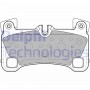LP2118 DELPHI Комплект гальмівних колодок дисковий гальм