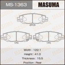 MS-1363 MASUMA Комплект гальмівних колодок