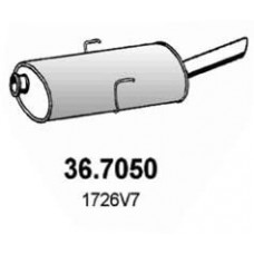 36.7050 ASSO Глушник вихлопних газів кінцевий