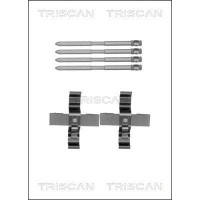 8105 291615 TRISCAN Комплектуючі колодки дискового гальма