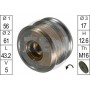 ZN5505 ERA Механізм вільного ходу генератора