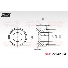 72942004 MAXTECH Поршень корпус скоби гальма