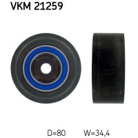 VKM 21259 SKF Паразитный / Ведущий ролик, Зубчастий ремінь