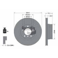 BDS1190HC BENDIX Braking Гальмівний диск