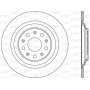BDA2835.10 OPEN PARTS Гальмівний диск