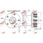 01.97818 AUTOKIT Комплект підшипника ступиці колеса