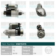 H5015315 HOFFER Стартер