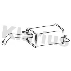 220952 KLARIUS Глушник вихлопних газів кінцевий