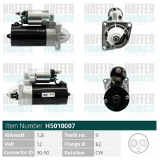 H5010007 HOFFER Стартер