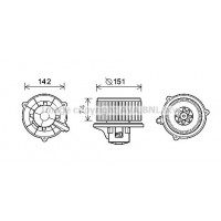 KA8224 AVA QUALITY COOLING Вентилятор салону