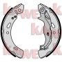 01004 KAWE Комплект гальмівних колодок